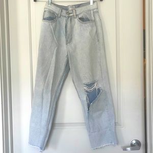 shop these three - size 27 jeans with a few rips